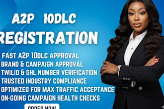 do a2p 10dlc registration website edit tcr compliant