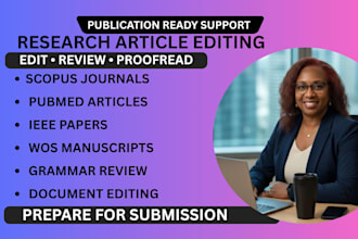 edit research article for scopus, pubmed, wos, and ieee journals
