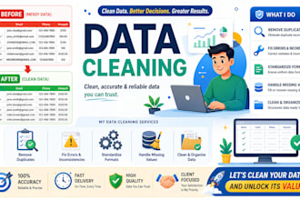 clean, deduplicate, and organize your excel database