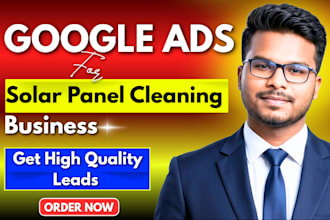 generate calls and leads for your solar panel cleaning business