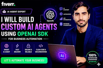 build custom ai agent using openai sdk for your business automation
