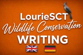 write a powerful description of your conservation or rewilding project