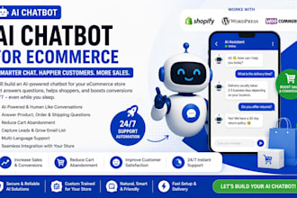 do ai chat bot for your shopify and dropshipping website