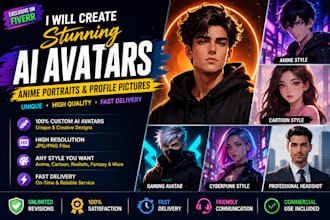 create stunning ai avatars, anime portraits, and custom profile pictures