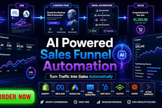 build ai powered sales funnel automation to boost your online sales