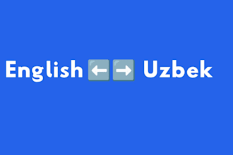 translate english to uzbek, russian 24h delivery