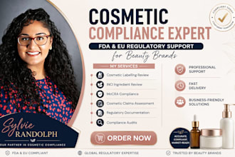 provide cosmetic compliance, fda cosmetics, cosmetic labeling, beauty compliance