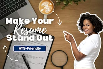 professionally format and improve your CV or resume