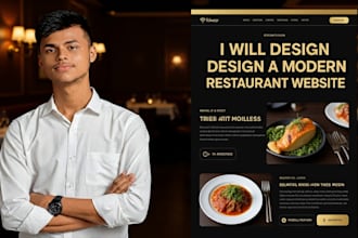 build a restaurant website with menu and booking in wordpress