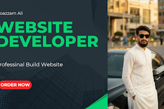 create a modern wordpress website design for your business