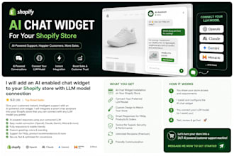 build ai chatbot for your shopify website