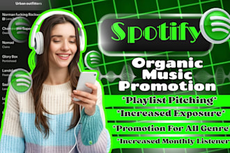 organic spotify music promotion spotify music track promotion for spotify song