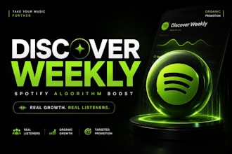 boost your spotify algorithm and discover weekly reach