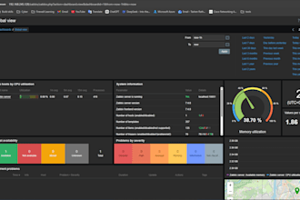 setup and configure zabbix infrastructure monitoring