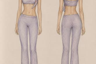 draw custom fashion illustrations and outfit sketches