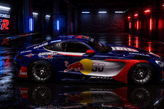 going to create a livery for the racing simulator automobilista ii