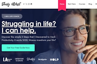 design squarespace coaching website life coach website business mentor website