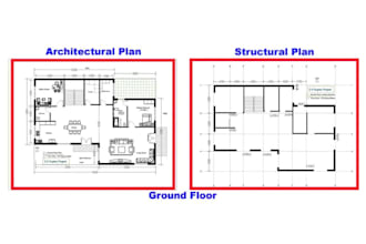 draw architectural plans, construction drawings and city permit drawings