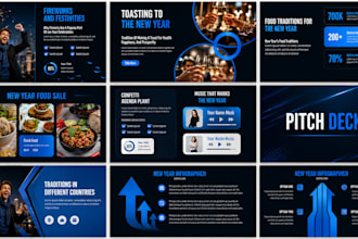 design or redesign professional business slides for company presentation