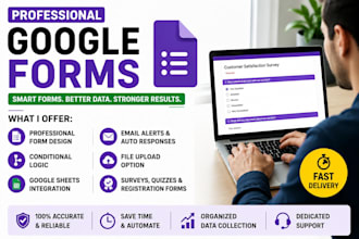 create google form and gather over 1000 online respondents to fill online survey