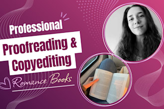 proofread and copyedit your romance book
