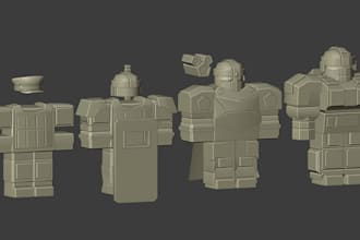 make 3d assets for your roblox game