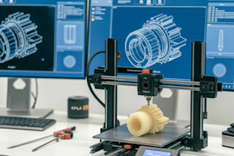 design and sculpt custom 3d models for 3d printing stl files