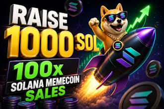 crypto telegram promotion to 100x solana memecoin sales boost pump fun marketing