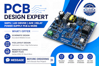 pcb design for smps led driver avr relay power supply boards speaker deck socket
