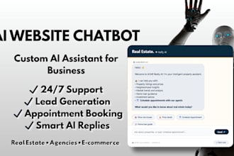 create an ai chatbot for your business website