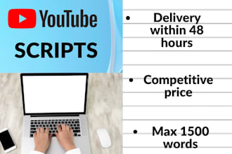 write scripts for your gaming videos