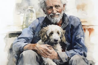 paint oil style portraits fine art illustration