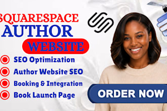 build expert squarespace SEO for authors, book launch optimization and google
