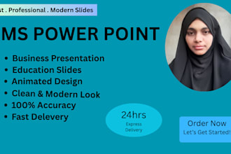 create modern business powerpoint slides