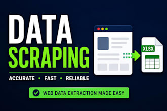 scrape website with python, octoparse to deliver clean data