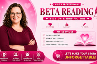 romance beta reader, beta read, fantasy, thriller beta reader, scifi beta reader