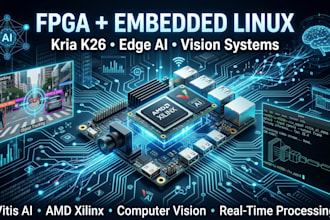 develop fpga embedded linux and ai vision solutions on kria k26