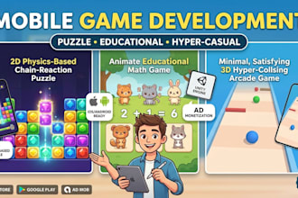 do hyper casual mobile game educational game puzzle game app