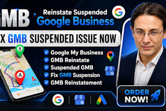 reinstate gmb suspension and fix your suspended google my business profile