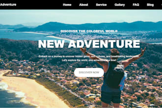 build a responsive react website for your business