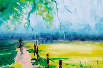 design beautiful handmade oil painting for wall art