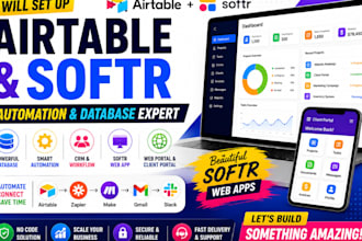 build airtable softr airtable automation airtable database softr webapp