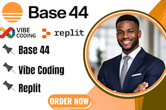 fix replit bugs, build base44 apps and do vibe coding, ai web app development