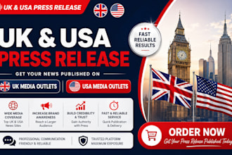 publish UK USA press release distribution on top news websites