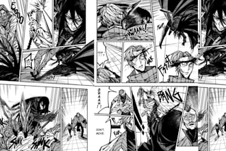 draw anime manga comic illustration anime character design anime manga artist