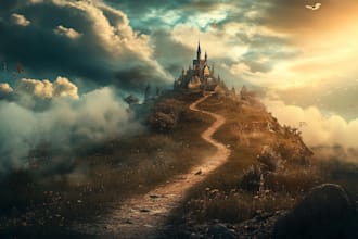 do blend images , photo manipulations and compositions