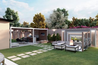 do backyard design, patio, deck, pool, pergola