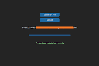 build python tools for PDF extraction and excel automation