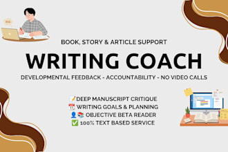 be your writing coach and accountability partner