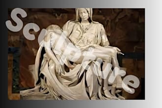 create custom 3d sculpture,bust and character model for 3d printing
